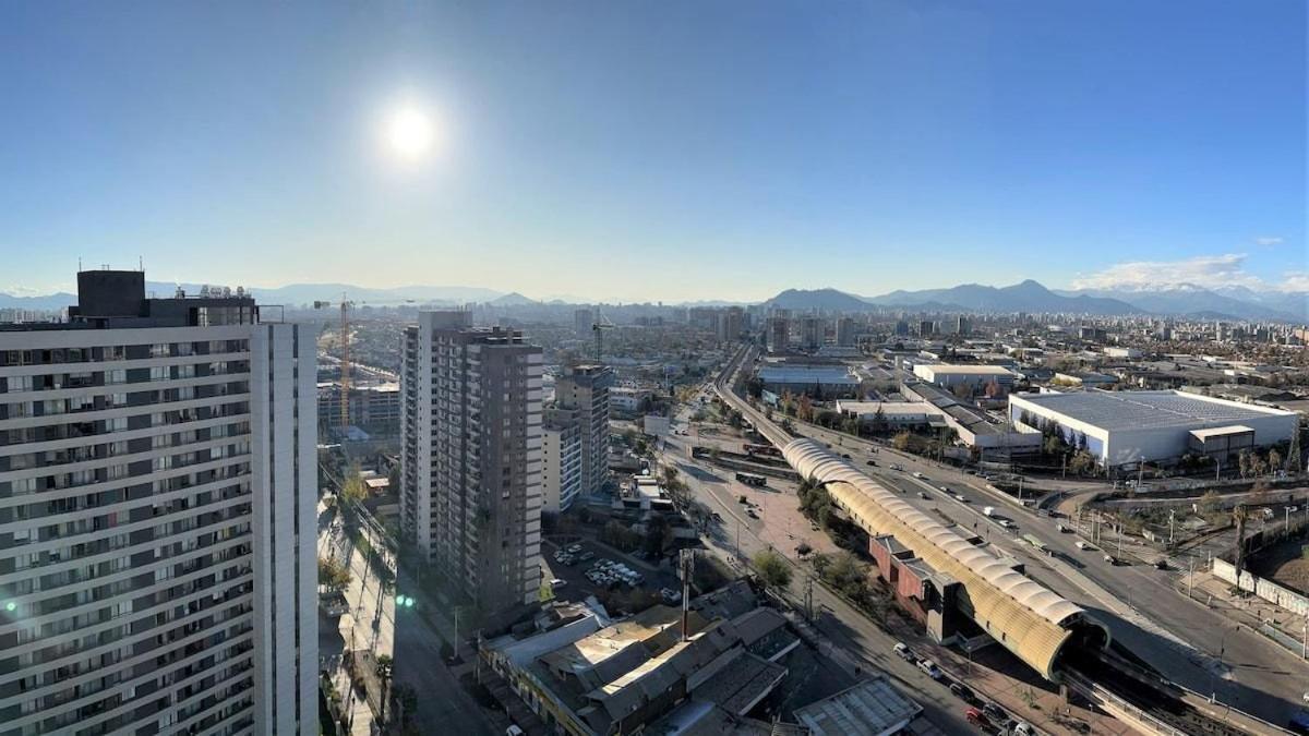 Hermosos Dptos Cercanos A Metro Y Centros Comerciales Santiago Exterior foto
