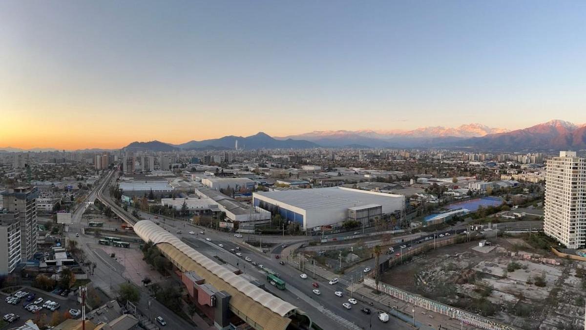 Hermosos Dptos Cercanos A Metro Y Centros Comerciales Santiago Exterior foto